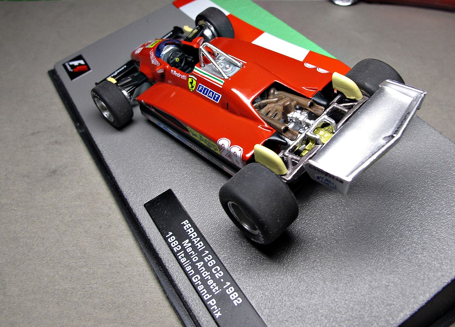 Formula 1 №15 - Ferrari 126 C2 -Марио Андретти (1982)